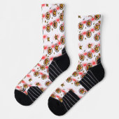 Aangepaste, krachtige, Athletic Crew Sock Sokken (Links)