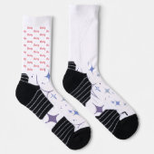 Aangepaste, krachtige, Athletic Crew Sock Sokken (Rechts)