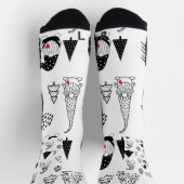 Aangepaste, krachtige, Athletic Crew Sock Sokken (Top)