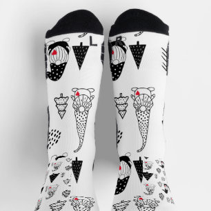 Aangepaste, krachtige, Athletic Crew Sock Sokken