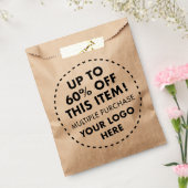 Aangepaste Kraft Favor Zakken 60% Korting Bulk Aan Bedankzakje (Gezegeld)