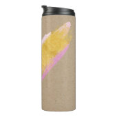 Aangepaste Kraft Gold Pink Borh Tumbler Thermosbeker (Geroteerd rechts)