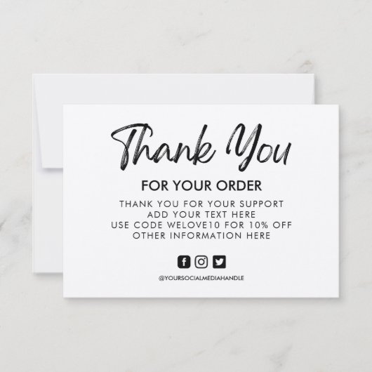 aangepaste Kraft Media Insert (Voorkant)