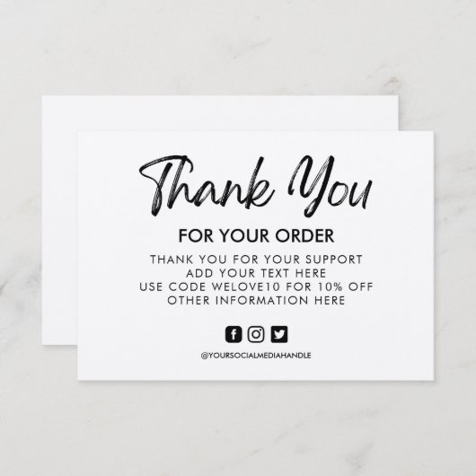  aangepaste Kraft Media Insert (Voorkant / Achterkant)