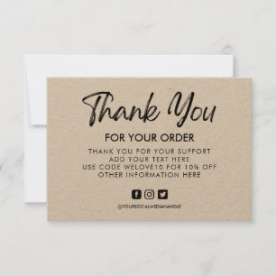 aangepaste Kraft Media Insert