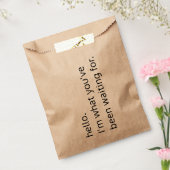 Aangepaste Kraft-minimalistische bedrijfsenvelop Bedankzakje (Gezegeld)