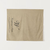 Aangepaste Kraft Zakelijke Tafel Runner Banner Scr Wandkleed (Voorkant (horizontaal))
