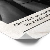 Aangepaste krantenmuurdecoratie voor Halloween Jac Poster (Hoek)