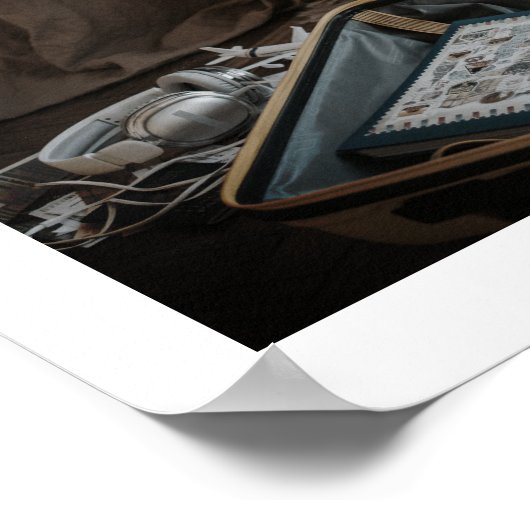 Aangepaste krantenprint Doe het voor de plot Girl  Poster (Hoek)