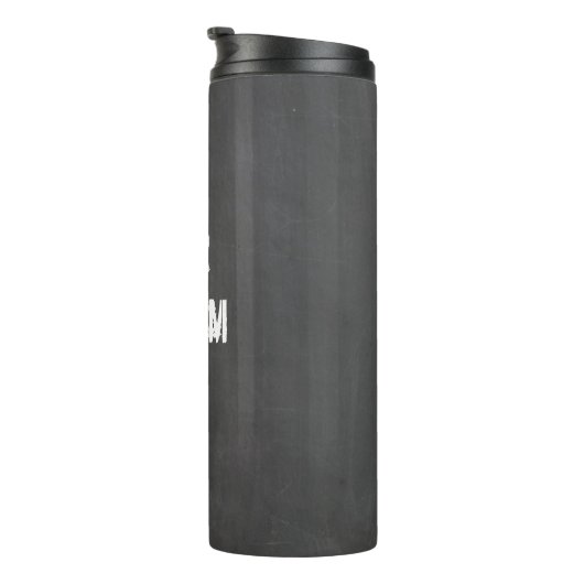 Aangepaste krijtbordreisgids thermosbeker (Geroteerd rechts)