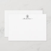 Aangepaste  kroonbouwhuisnoot Kaart Notitiekaartje (Voorkant / Achterkant)