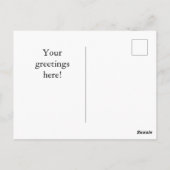 Aangepaste kruidentuinansichtkaart briefkaart (Achterkant)