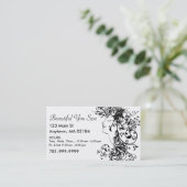 Aangepaste KRW-salon of speciale aanduiding voor s Afsprakenkaartje (Staand voorkant)