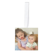 Aangepaste kubus familie foto's Kerstmis Decoratie (Voorkant)