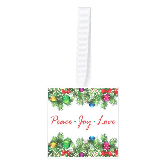 Aangepaste kubusversiering kubus ornament (Voorkant)