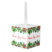 Aangepaste kubusversiering kubus ornament (Achter hoekig)