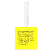 Aangepaste kubusversiering ontwerpaanvraag ornament (Voorkant)