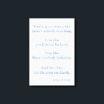 Aangepaste kunstofferte - William W Purkey Canvas Afdruk<br><div class="desc">Aangepaste Canvas Art Quote William W Purkey Print</div>