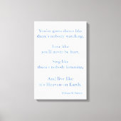 Aangepaste kunstofferte - William W Purkey Canvas Afdruk (Voorkant)