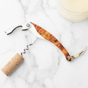 Aangepaste kurkentrekker voor monogram brandontvla