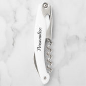 Aangepaste kurkschroefflesopener voor het vergooie kurkentrekker (Achterkant)