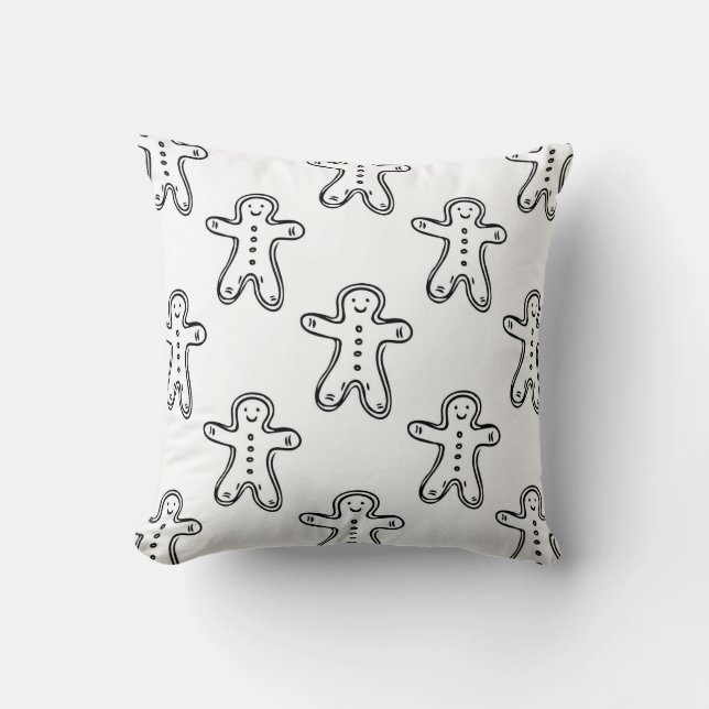 Aangepaste kussens: expressieve thema's op Zazzle Kussen (Voorkant)