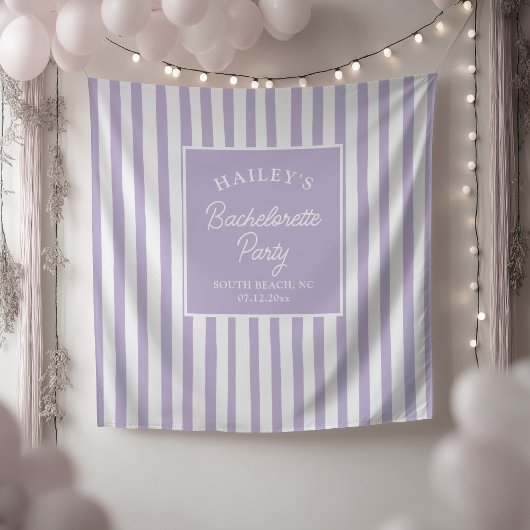 Aangepaste Kust Bachelorette Beachy & Fun Wandkleed