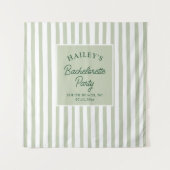 Aangepaste Kust Bachelorette Beachy & Fun Wandkleed (Voorkant)