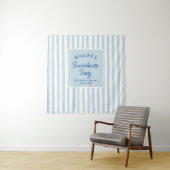 Aangepaste Kust Bachelorette Beachy & Fun Wandkleed (In situ)