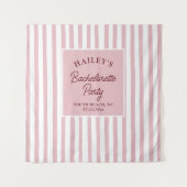 Aangepaste Kust Bachelorette Beachy & Fun Wandkleed (Voorkant)