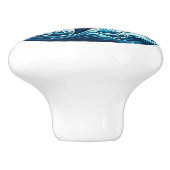 Aangepaste kust-/nautische/strand marlijn zonsonde keramische knop (Zijkant)