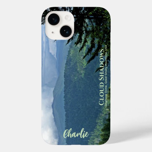 Aangepaste Kuwohi Smoky Mountain Wilderness Foto Case-Mate iPhone Case (Achterkant)