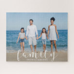 Aangepaste kwaliteit voor persoonlijke familiefoto legpuzzel<br><div class="desc">Voeg je foto en tekst toe aan creëer,  een unieke puzzel. Perfect voor verjaardagen en vakantie cadeau geven.</div>