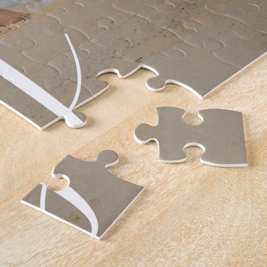 Aangepaste kwaliteit voor persoonlijke familiefoto legpuzzel (Zijkant)