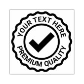 Aangepaste kwaliteitscontrole keurmerk zegel rubberstempel (Afrduk)