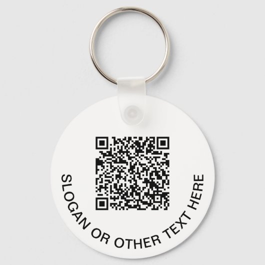 Aangepaste kwaliteitscontrolecode voor Logo Sleutelhanger (Achterkant)