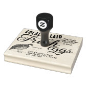 Aangepaste kwartel ei doos stempel (Stempel)