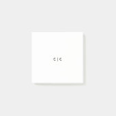 Aangepaste Kwast Bovenkant Post-it® Notes (Voorkant)