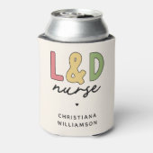 Aangepaste L- en D-verpleegster | Verpleegster Ver Blikjeskoeler (Blikje Achterkant)