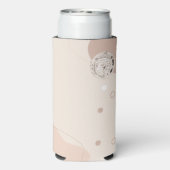 Aangepaste Laatste Disco Retro Bachelorette Feest Seltzer Blikjeskoeler (Seltzer Achterkant)