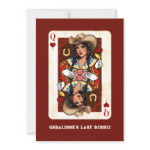 Aangepaste Laatste Rodeo Midwest Queen of Hearts K