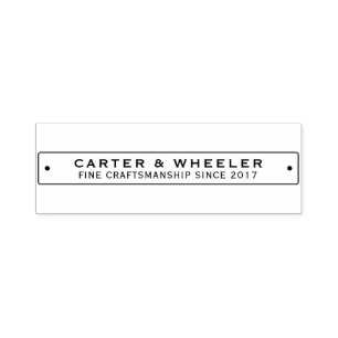 Aangepaste Label Stempel van aangepaste vormer