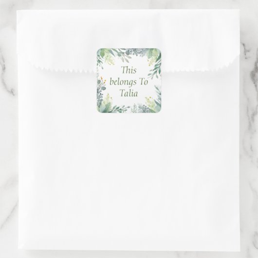 Aangepaste labels (Tas)