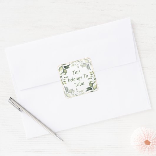 Aangepaste labels (Envelop)