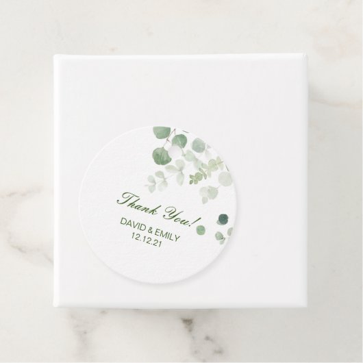 Aangepaste labels, baby shower favors, trouwgunste bedankjes labels (In situ)