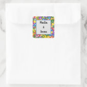 Aangepaste labels bruiloft decor bloemen (Tas)