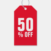 Aangepaste labels met een detailhandelsprijs van 5 cadeaulabel (Voorkant)