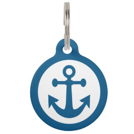 Aangepaste labels voor autisch anker huisdierpenning