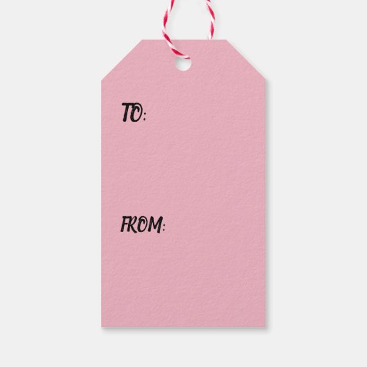 Aangepaste Labels voor cadeautjes: SEED WRAPPENDE Cadeaulabel (Achterkant)