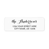 Aangepaste labels voor de naam van de Script-famil (Voorkant)